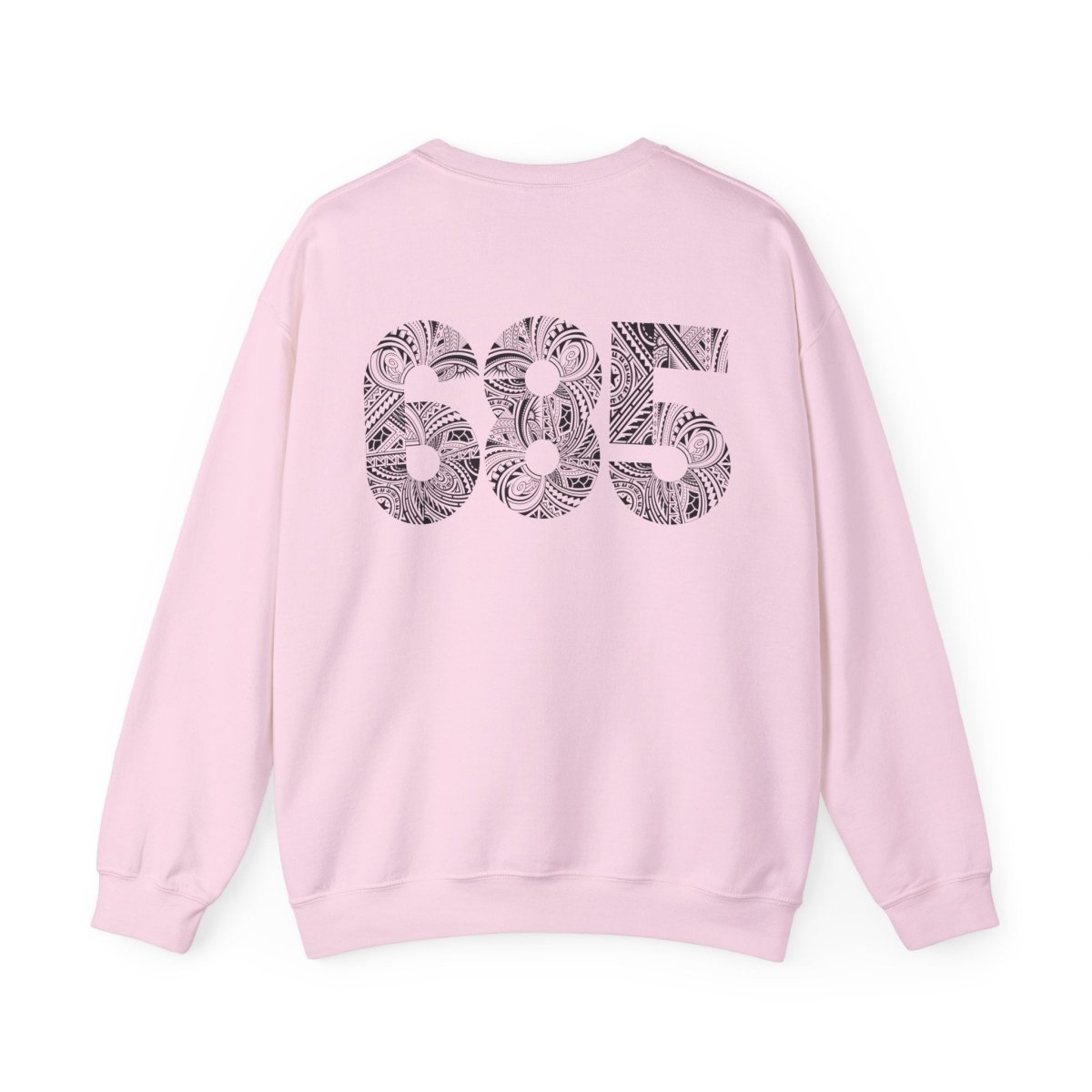 Unisex heavy sweatshirt by The Print Bar featuring personalized design, casual fit, and cozy fabric in neutral color.