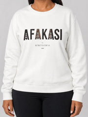 Unisex Heavy Sweatshirt - Afakasi - AU/NZ/USA - The Koko Samoa