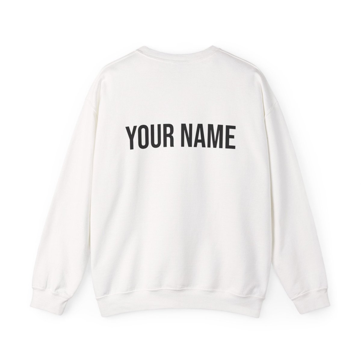 Unisex heavy sweatshirt featuring Afakasi design, personalized with Koko Samoa motifs, in neutral tones.