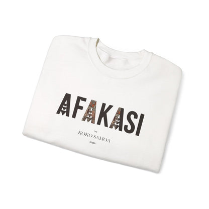 Unisex Heavy Sweatshirt - Afakasi - Personalised - AU/NZ - The Koko Samoa