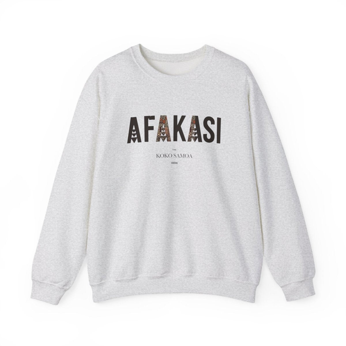 Unisex Heavy Sweatshirt - Afakasi - Personalised - AU/NZ - The Koko Samoa
