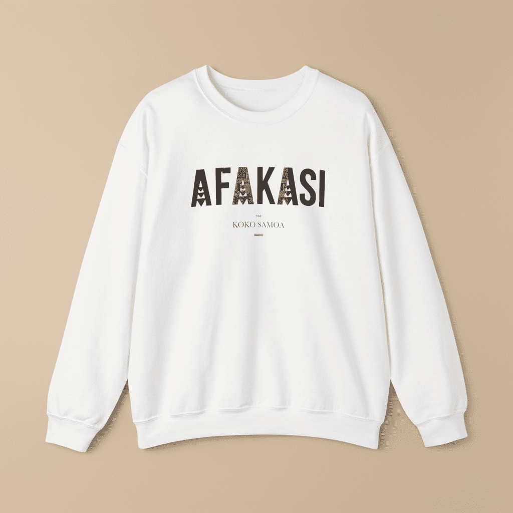Unisex Heavy Sweatshirt - Afakasi - Personalized - USA - The Koko Samoa