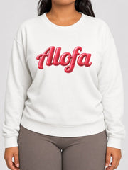 Unisex Heavy Sweatshirt - Alofa - AU/NZ/USA - The Koko Samoa
