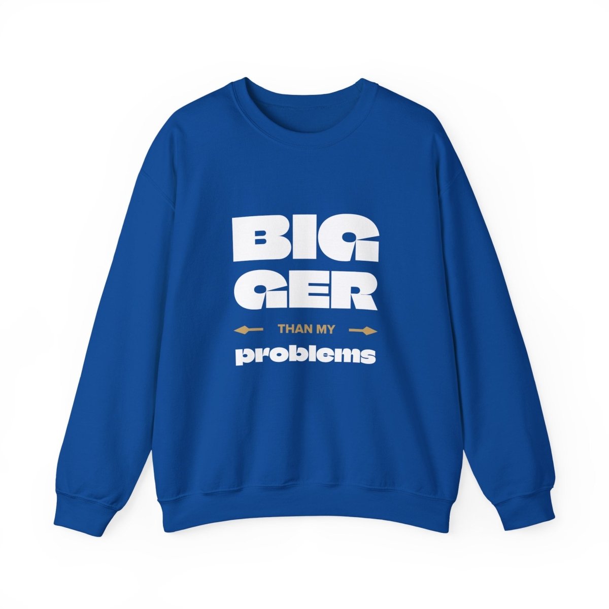 Unisex Heavy Sweatshirt - Bigger Than Problems - Personalised - AU/NZ - The Koko Samoa