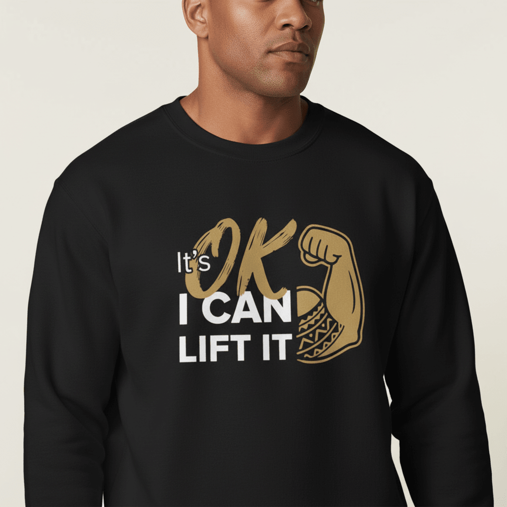 Unisex Heavy Sweatshirt - I Can Lift It - AU/NZ/USA - The Koko Samoa