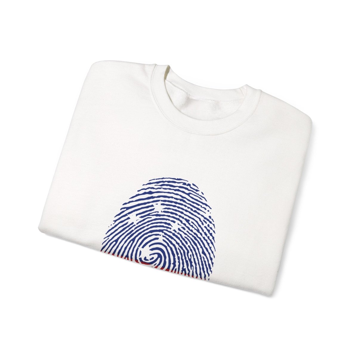 Unisex heavy sweatshirt with "My Identity" design by The Print Bar, featuring personalized artwork in AU/NZ style, casual wear.