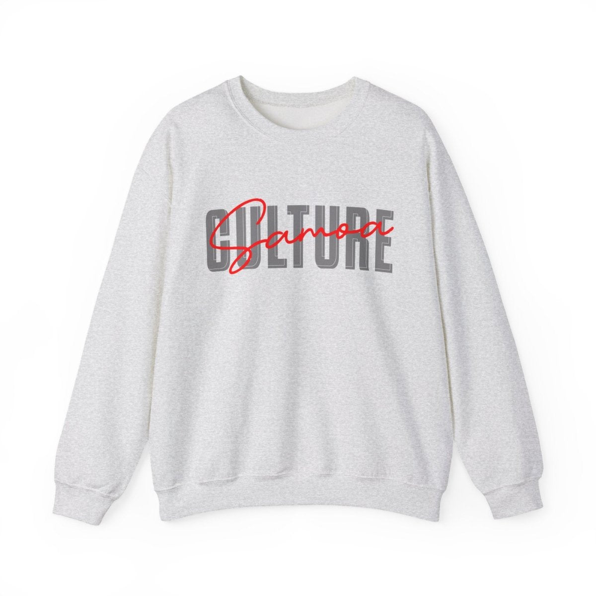 Unisex heavy sweatshirt featuring Samoan culture design, personalized print, on a cozy, stylish sweatshirt.