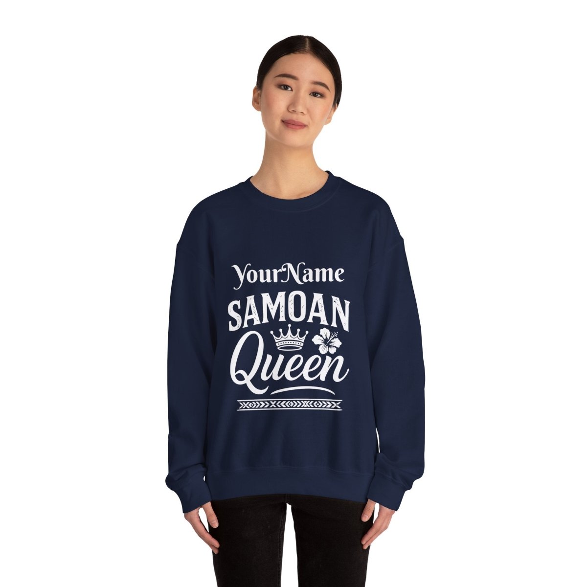 Unisex Heavy Sweatshirt - Samoan Queen - AU/NZ - The Koko Samoa