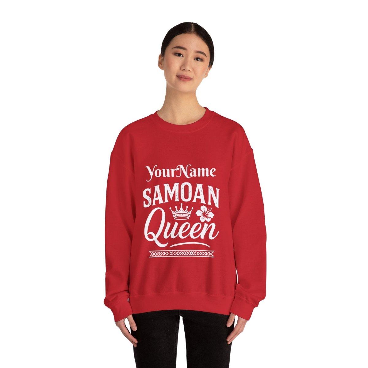 Unisex Heavy Sweatshirt - Samoan Queen - AU/NZ - The Koko Samoa