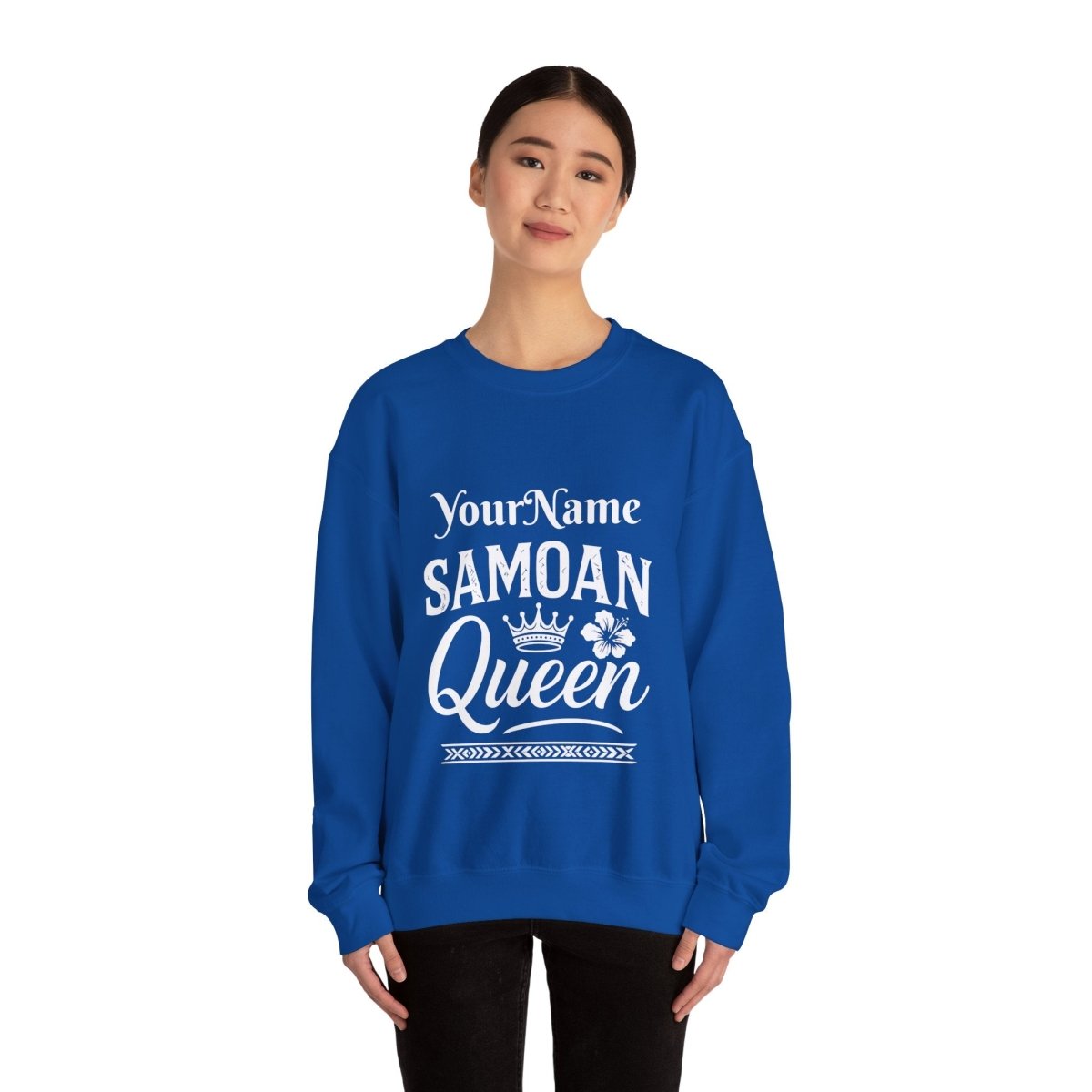 Unisex Heavy Sweatshirt - Samoan Queen - AU/NZ - The Koko Samoa