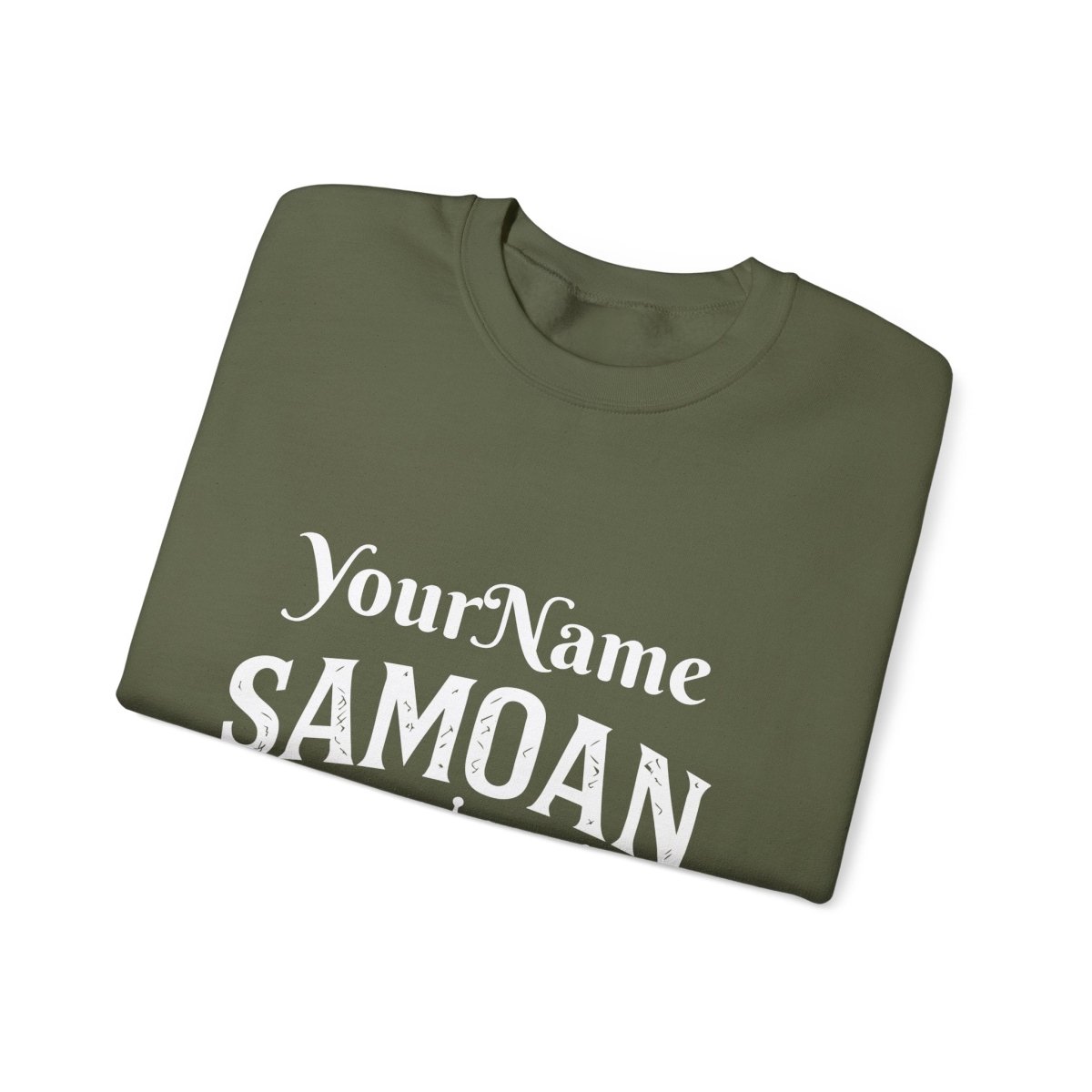 Unisex Heavy Sweatshirt - Samoan Queen - Personalised - AU/NZ - The Koko Samoa