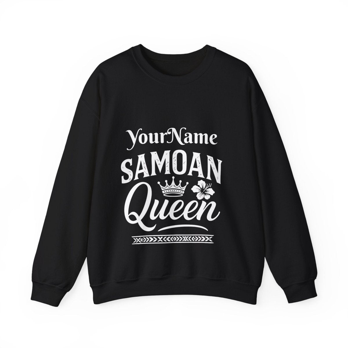 Unisex Heavy Sweatshirt - Samoan Queen - Personalised - AU/NZ