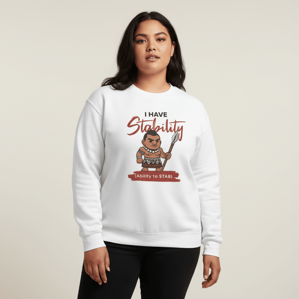 Unisex Heavy Sweatshirt - Stability - AU/NZ/USA - The Koko Samoa