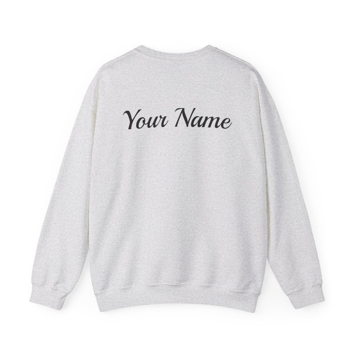 Unisex heavy sweatshirt with "Stability", featuring a casual fit and personalized style.