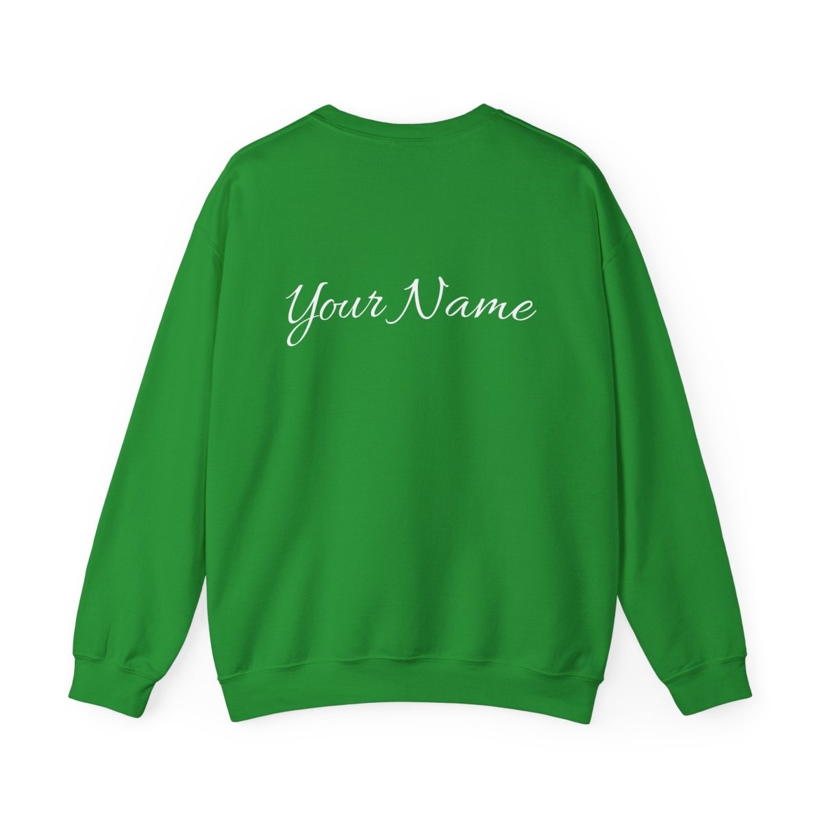 Unisex heavy sweatshirt featuring personalized "Therapy" design, in a cozy, casual style for everyday wear.