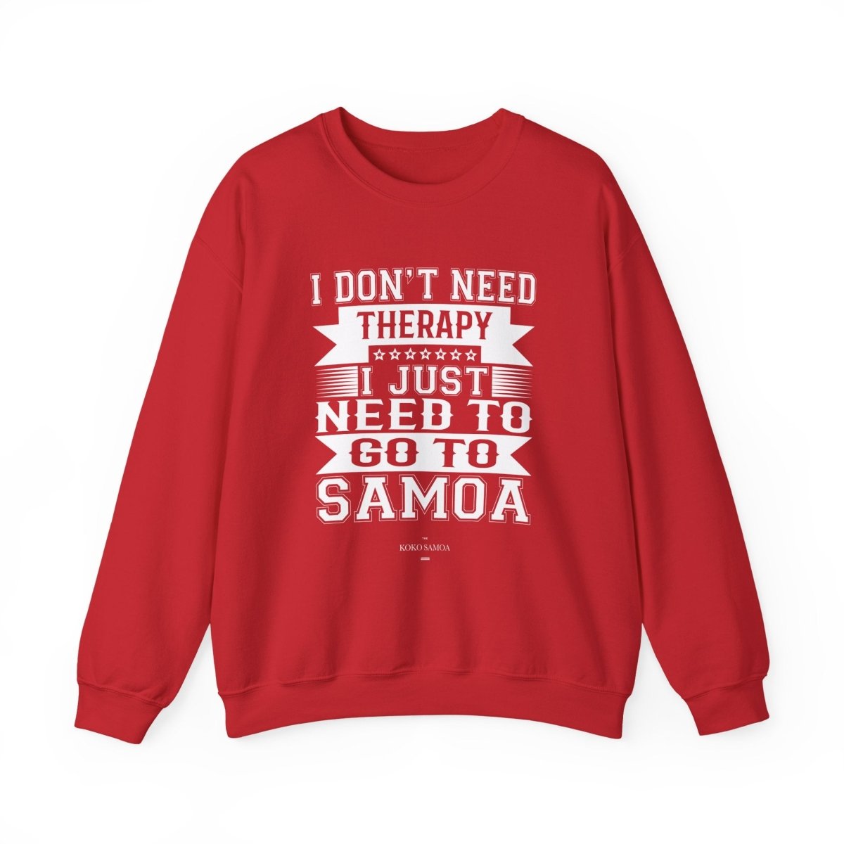 Unisex heavy Therapy sweatshirt featuring personalized design, casual fit, and comfortable fabric.