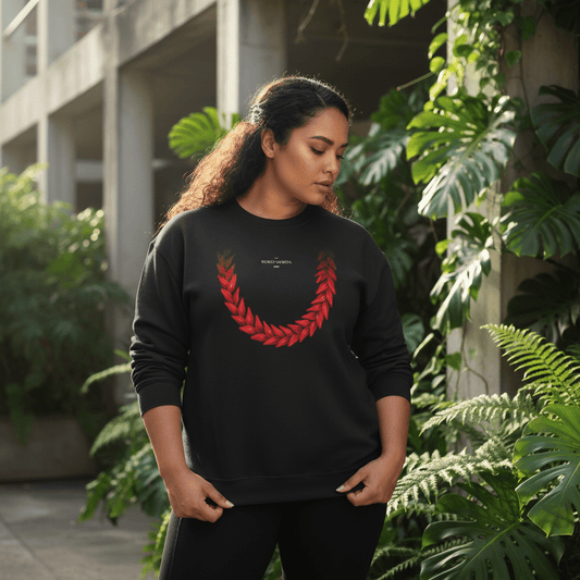 Unisex Heavy Sweatshirt - Ula Fala - AU/NZ - The Koko Samoa