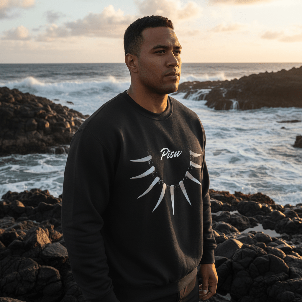 Unisex Heavy Sweatshirt - Ula Nifo - AU/NZ - The Koko Samoa