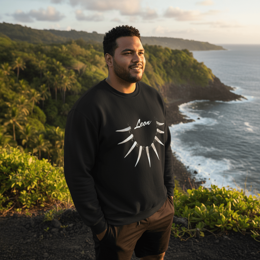 Unisex Heavy Sweatshirt - Ula Nifo - AU/NZ - The Koko Samoa