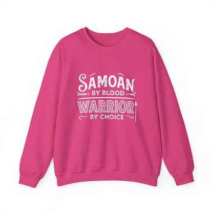 Unisex Heavy Sweatshirt - Warrior by Choice - Personalised - AU/NZ - The Koko Samoa