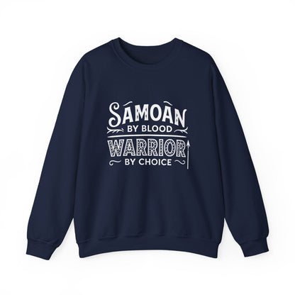 Unisex Heavy Sweatshirt - Warrior by Choice - Personalised - AU/NZ - The Koko Samoa