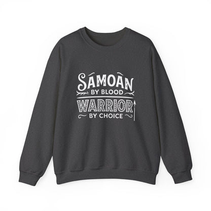 Unisex Heavy Sweatshirt - Warrior by Choice - Personalised - AU/NZ - The Koko Samoa