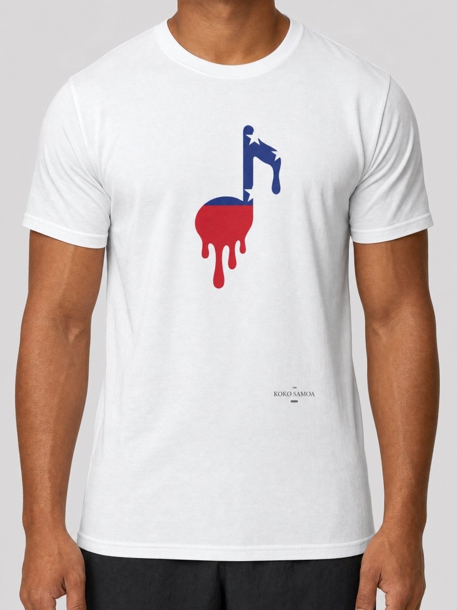 Unisex Tee - Samoan Note - AU/NZ/USA - The Koko Samoa