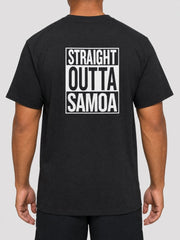 Unisex Tee - Straight Outta Samoa - AU/NZ/USA - The Koko Samoa