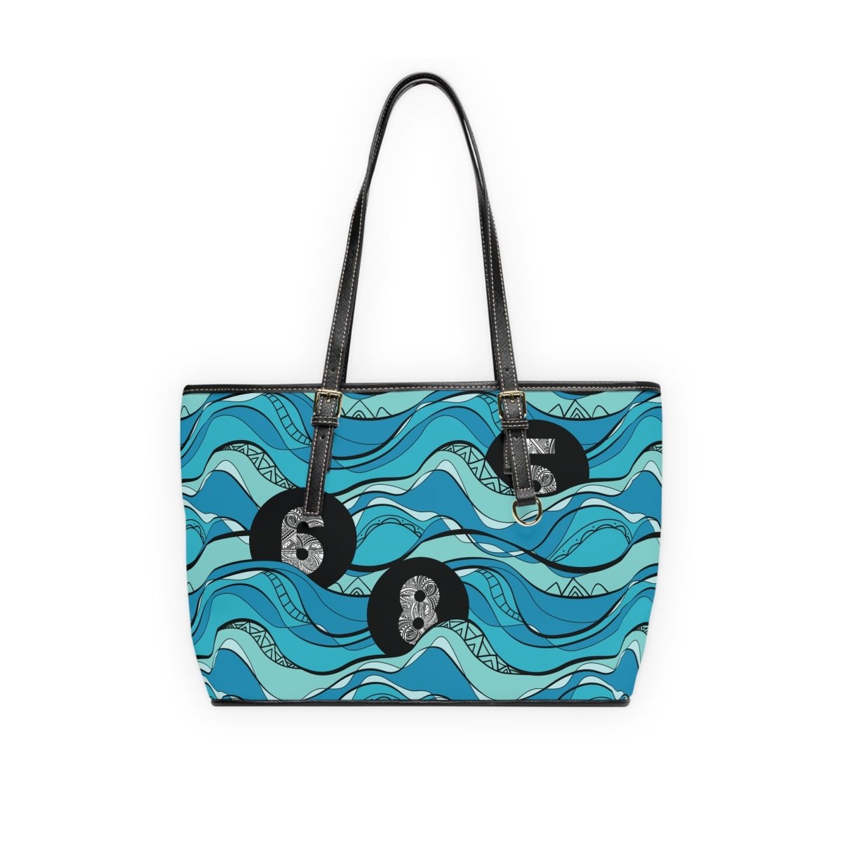 Vegan Leather Shoulder Bag - 685 - Ocean Wave - AU/NZ/USA - The Koko Samoa