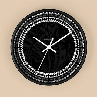 10-inch Warrior wall clock featuring a bold design, perfect for home decor in AU, NZ, and USA.