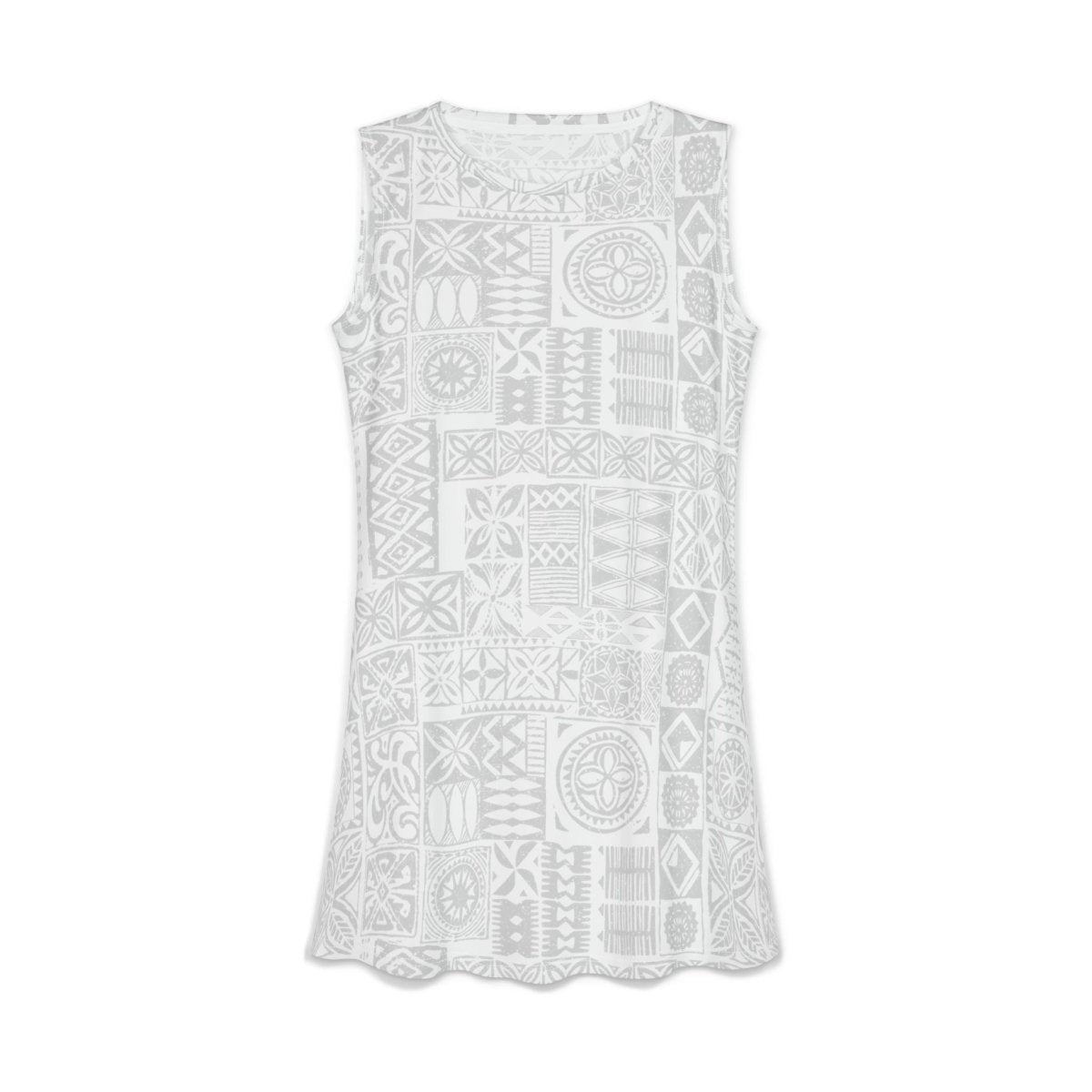 Women's Casual Dress - White Sunday - The Koko Samoa