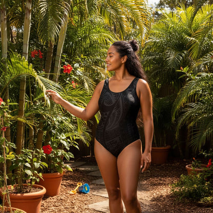 Women's Classic One - Piece Swimsuit - Warrior - AU/NZ - The Koko Samoa