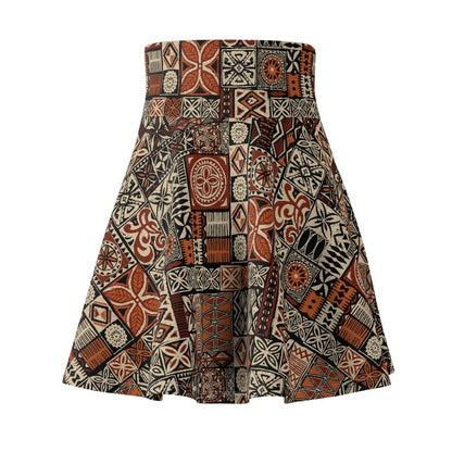 Women's Elei Print Skater Skirt - AU/NZ/USA - The Koko Samoa