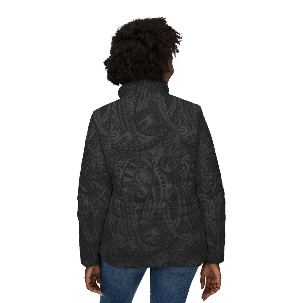 Women's Puffer Jacket - Warrior - The Koko Samoa