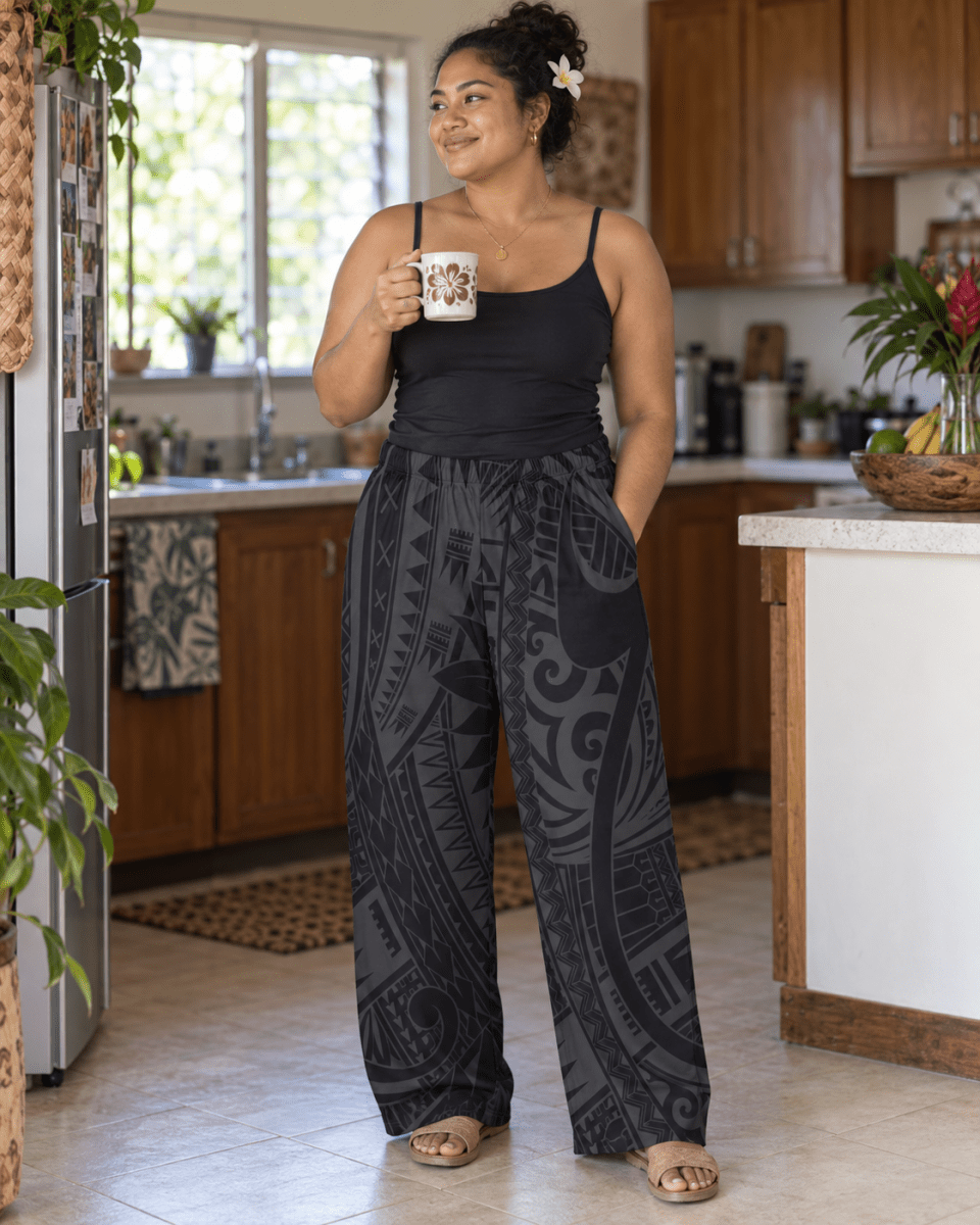 Women's Pyjama Pants - Warrior - The Koko Samoa