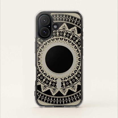 WOYC PasifikaOne MagSafe clear case for iPhone 16 with Fiji Reversed design, compatible with AU, NZ, and USA models.