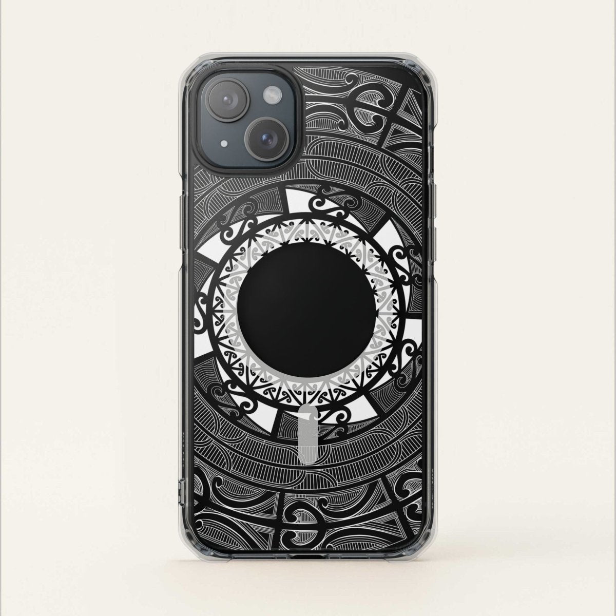 PasifikaOne MagSafe iPhone ClearCase - Maori - AU/NZ/USA - The Koko Samoa
