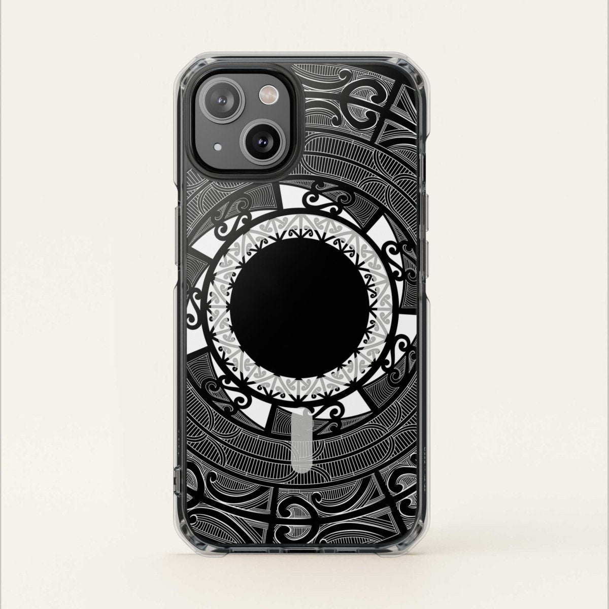PasifikaOne MagSafe iPhone ClearCase - Maori - AU/NZ/USA - The Koko Samoa