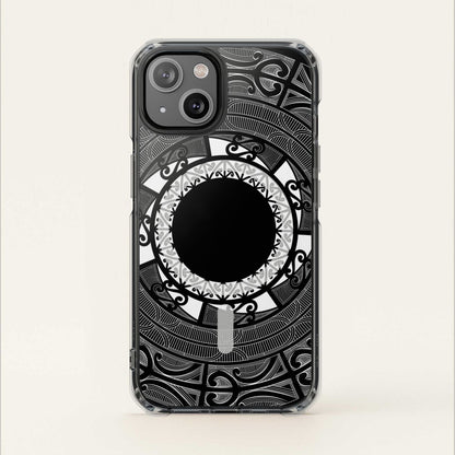 PasifikaOne MagSafe iPhone ClearCase - Maori - AU/NZ/USA - The Koko Samoa