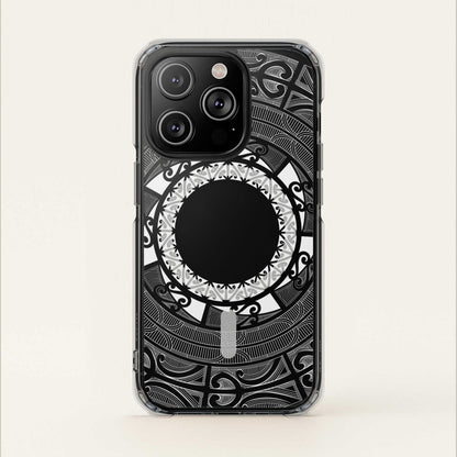 PasifikaOne MagSafe iPhone ClearCase - Maori - AU/NZ/USA - The Koko Samoa