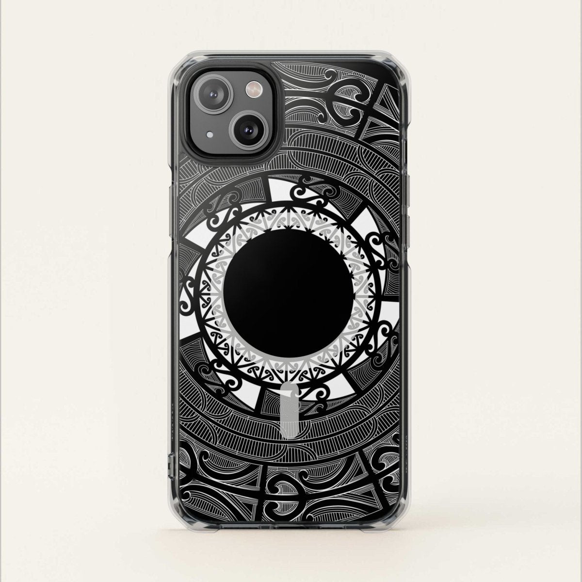 PasifikaOne MagSafe iPhone ClearCase - Maori - AU/NZ/USA - The Koko Samoa