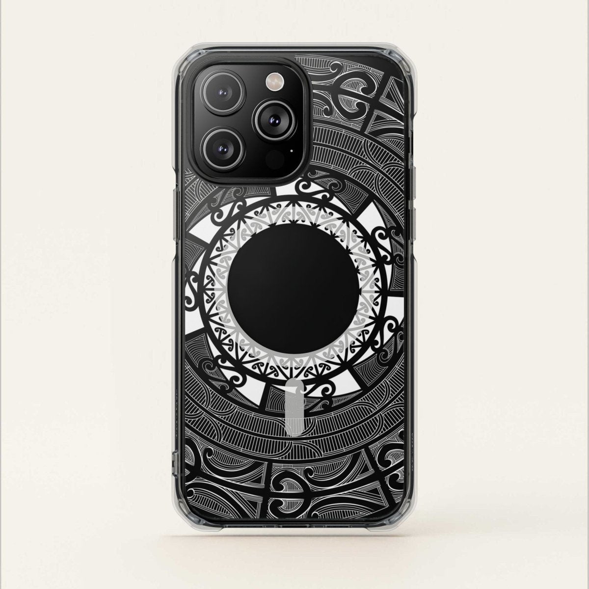 PasifikaOne MagSafe iPhone ClearCase - Maori - AU/NZ/USA - The Koko Samoa