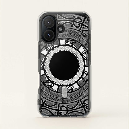 PasifikaOne MagSafe iPhone ClearCase - Maori - AU/NZ/USA - The Koko Samoa