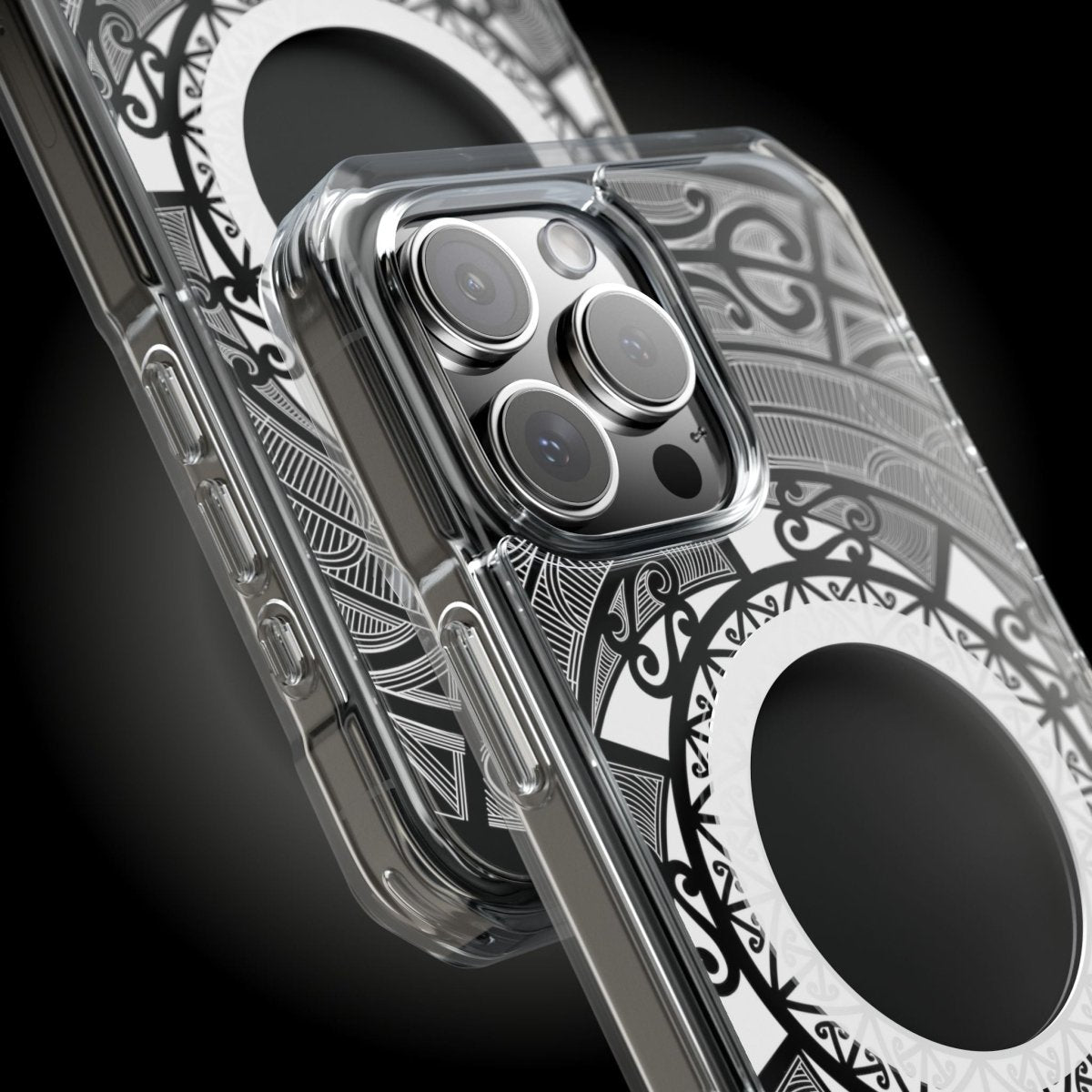 PasifikaOne MagSafe iPhone ClearCase - Maori - AU/NZ/USA - The Koko Samoa