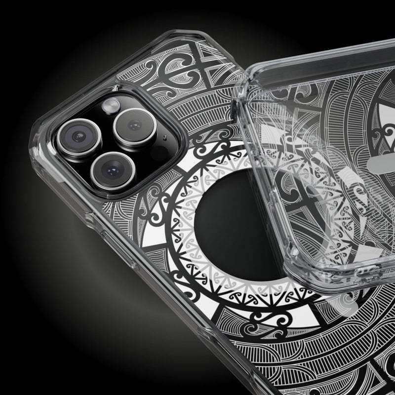 PasifikaOne MagSafe iPhone ClearCase - Maori - AU/NZ/USA - The Koko Samoa