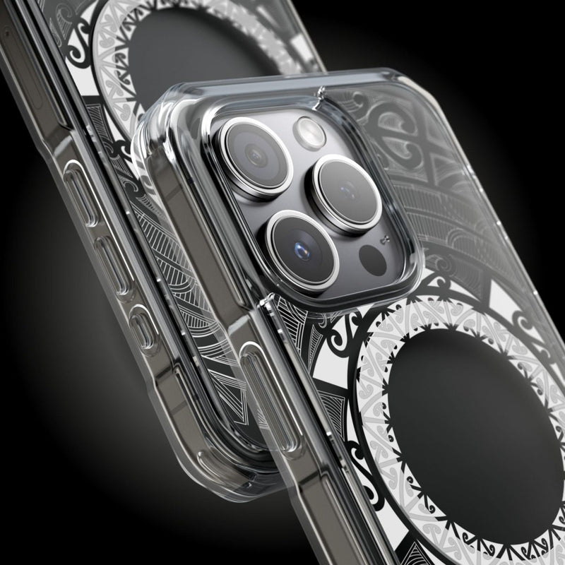 PasifikaOne MagSafe iPhone ClearCase - Maori - AU/NZ/USA - The Koko Samoa