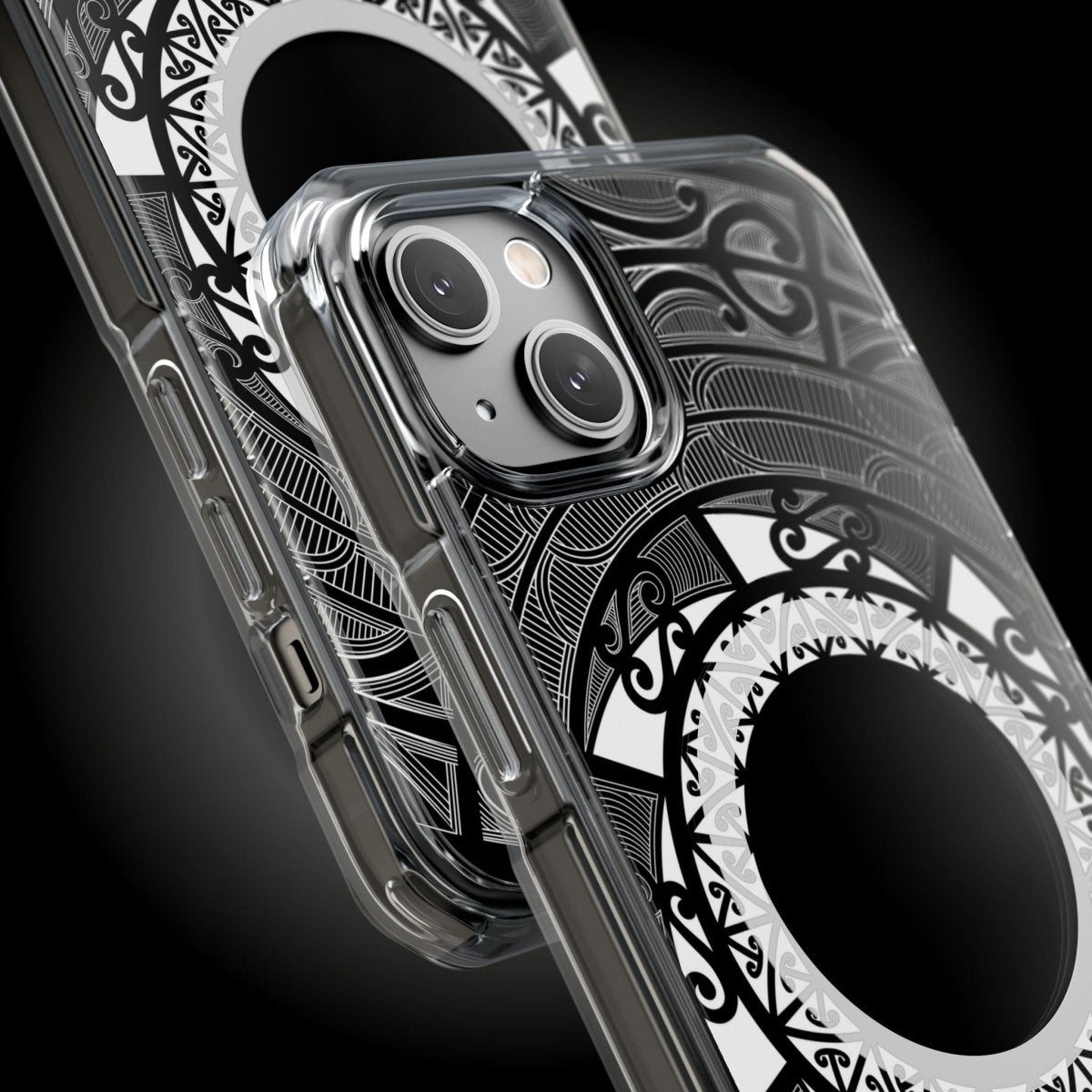 PasifikaOne MagSafe iPhone ClearCase - Maori - AU/NZ/USA - The Koko Samoa