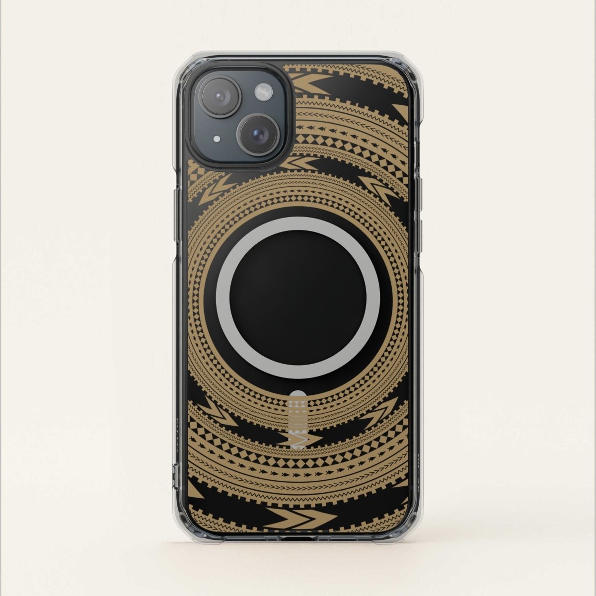 PasifikaOne MagSafe iPhone ClearCase - Pea Reversed - AU/NZ/USA - The Koko Samoa