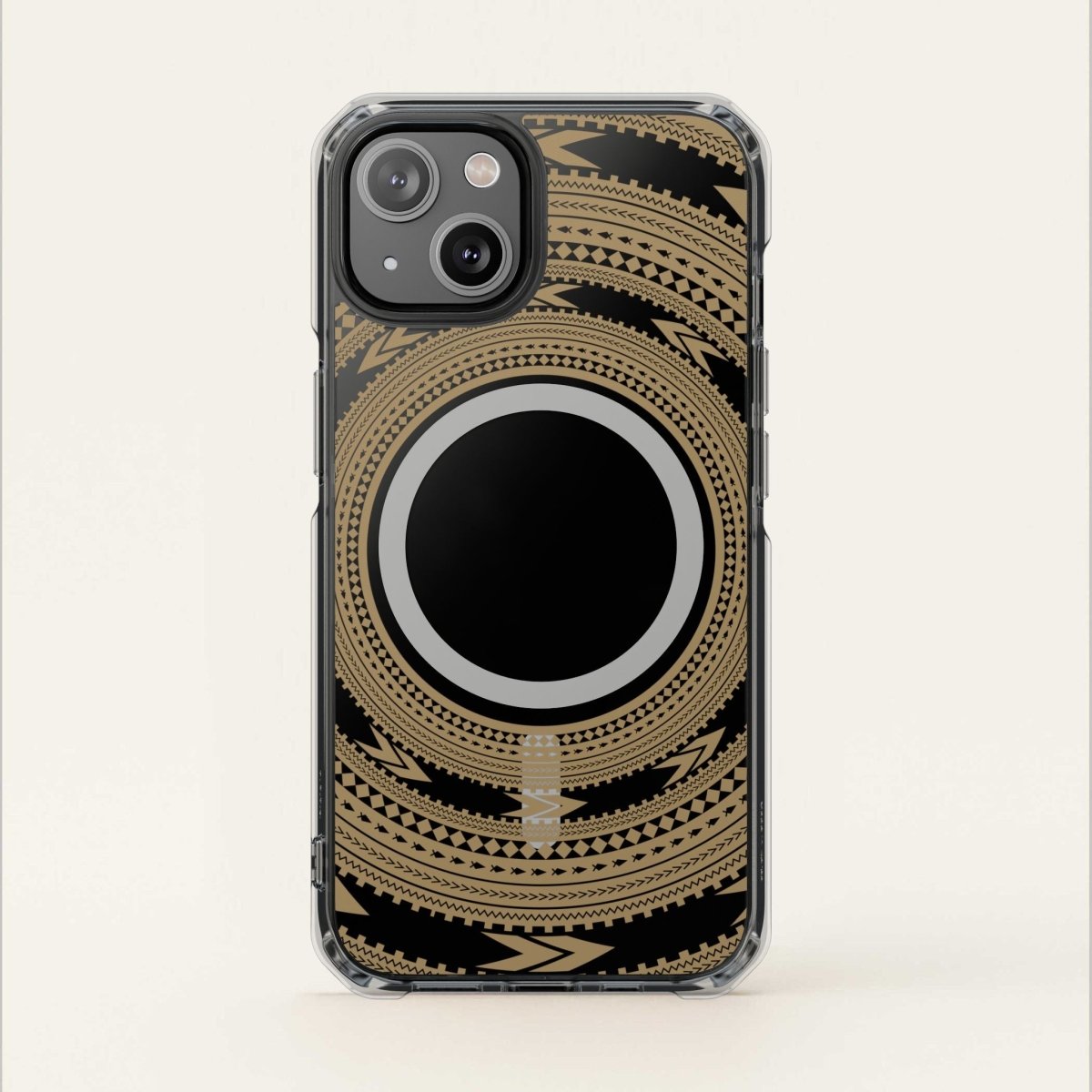 PasifikaOne MagSafe iPhone ClearCase - Pea Reversed - AU/NZ/USA - The Koko Samoa