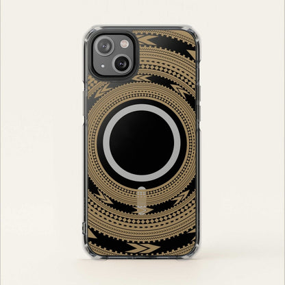 PasifikaOne MagSafe iPhone ClearCase - Pea Reversed - AU/NZ/USA - The Koko Samoa